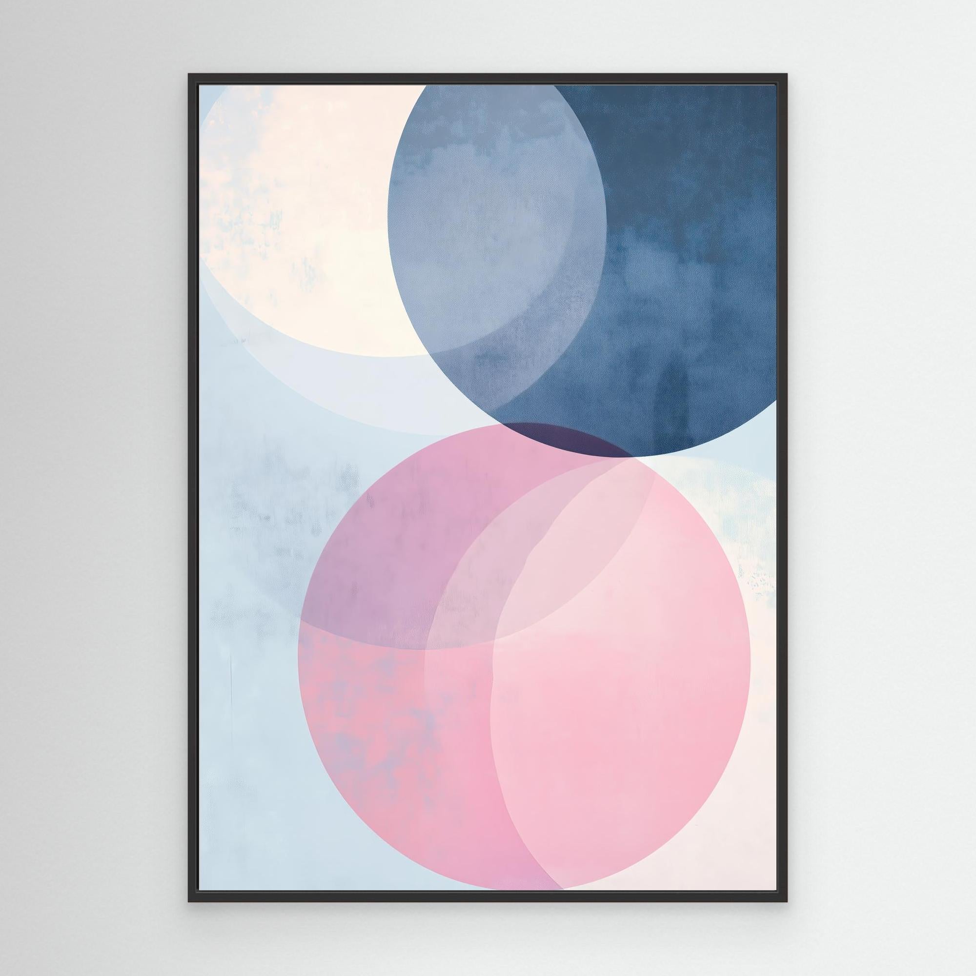 Pastel Overlaps No. 1