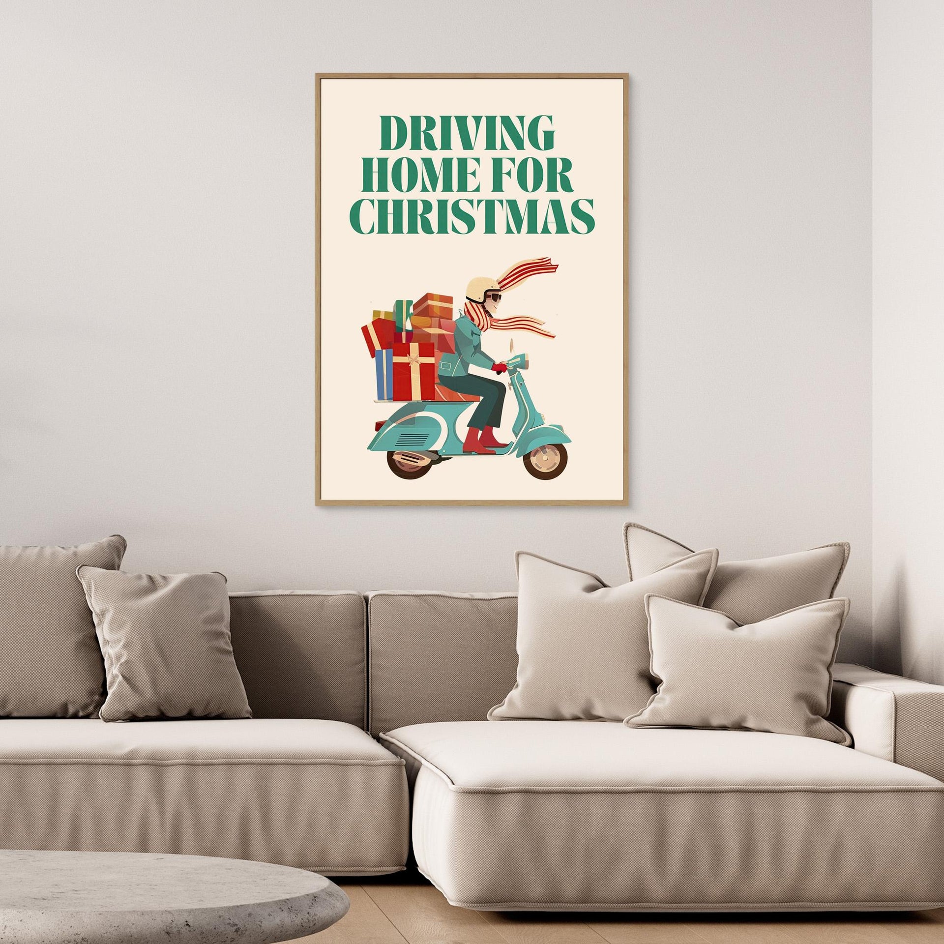 Driving Home for Christmas (Illustration)