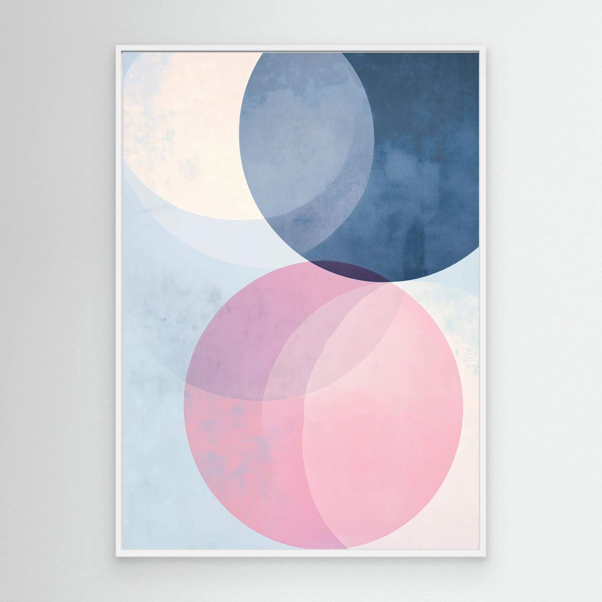 Pastel Overlaps No. 1