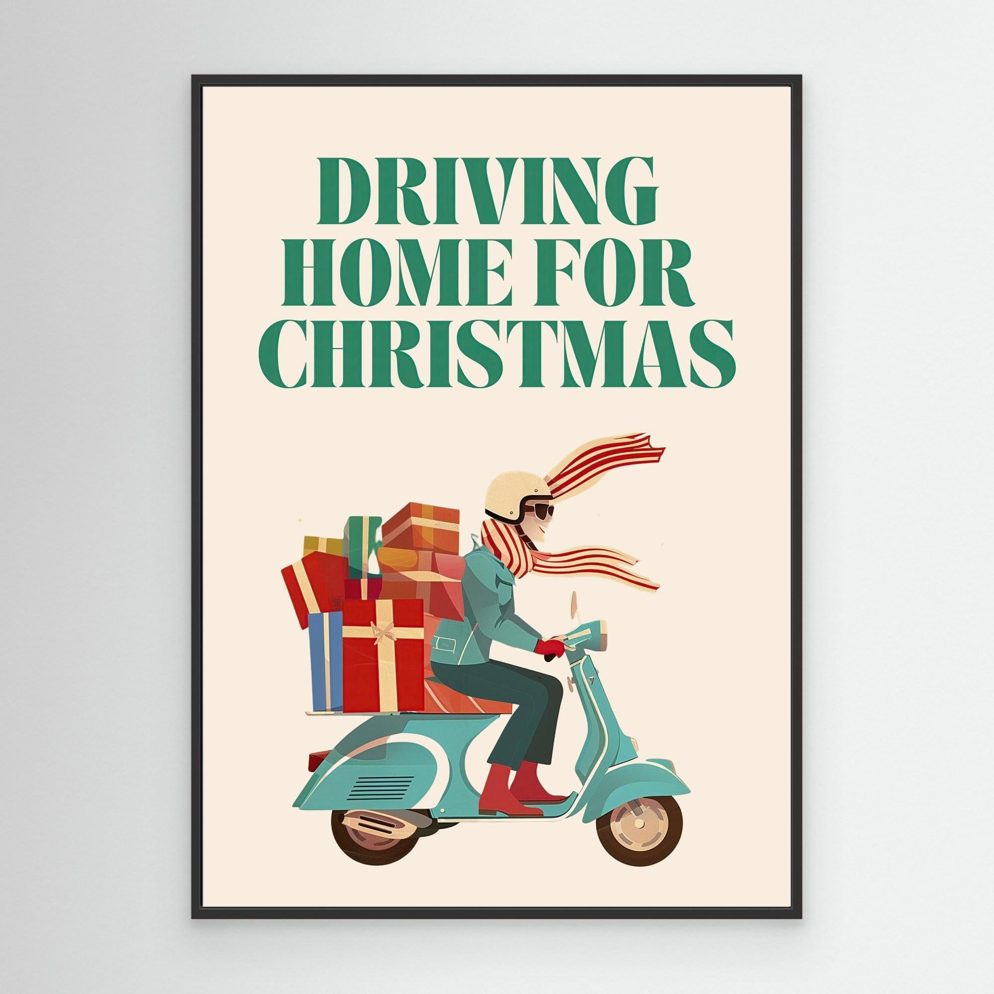 Driving Home for Christmas (Illustration)