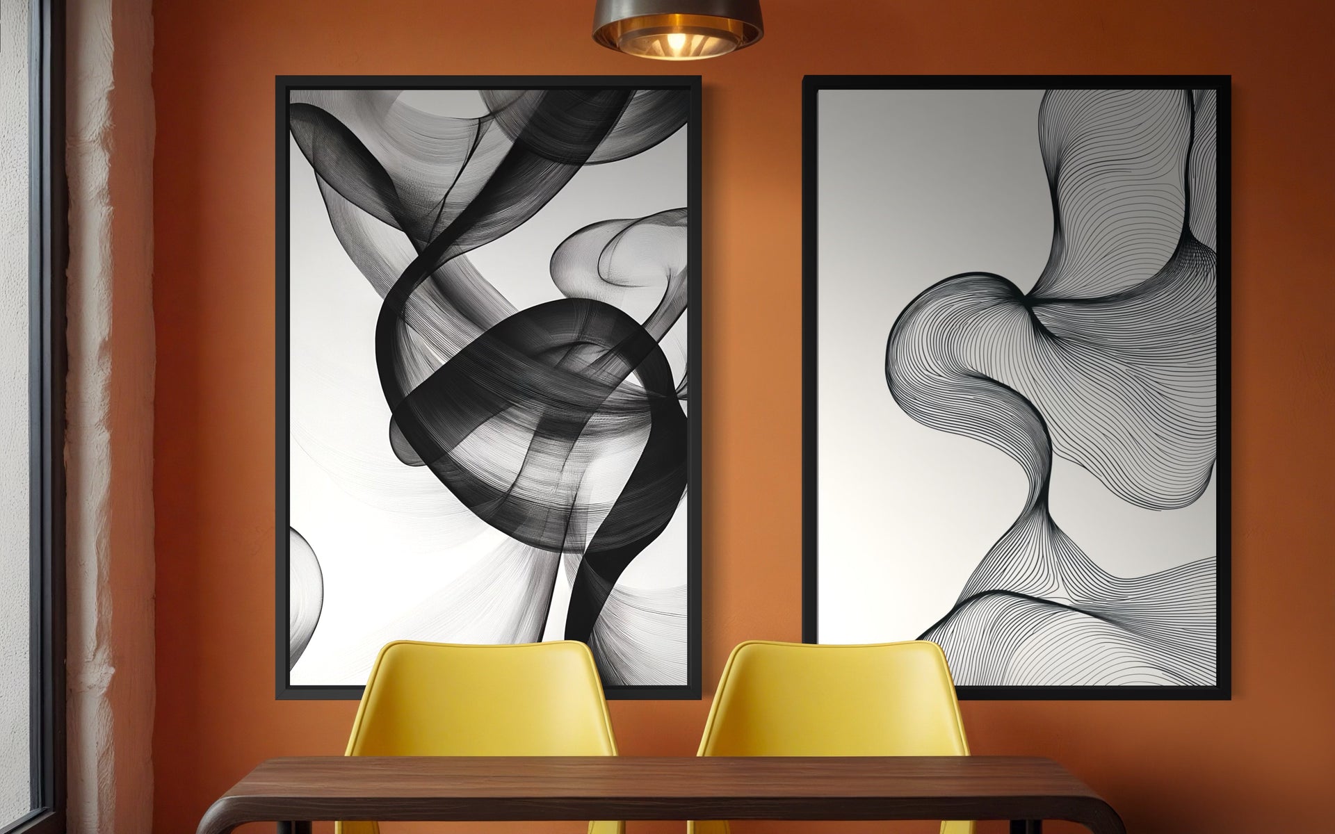 Graphite Waves No. 2