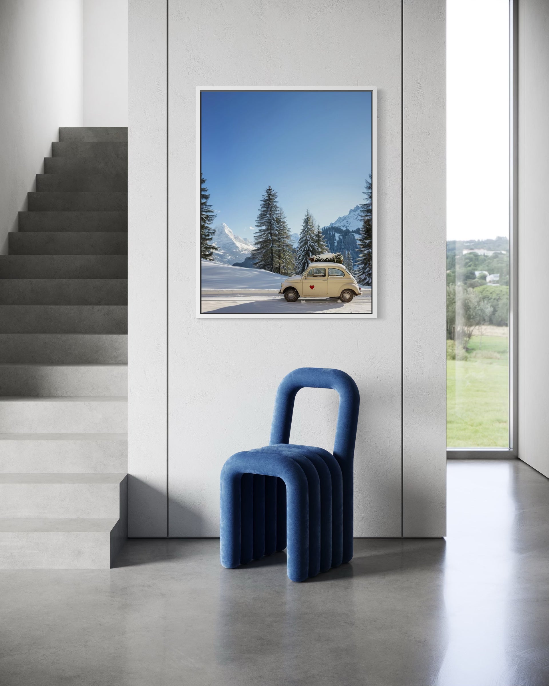 Driving Home for Christmas | Cream Car