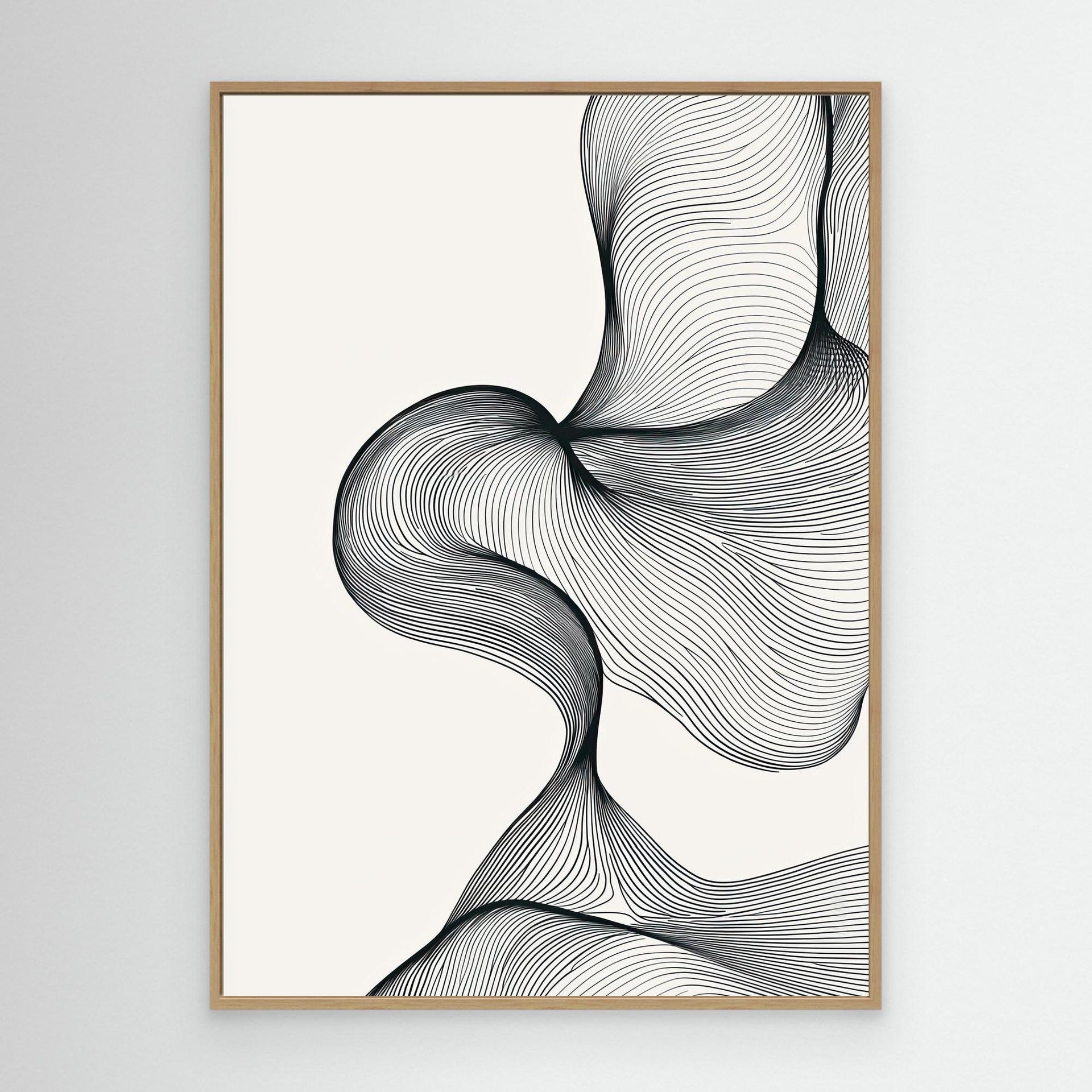 Graphite Waves No. 2