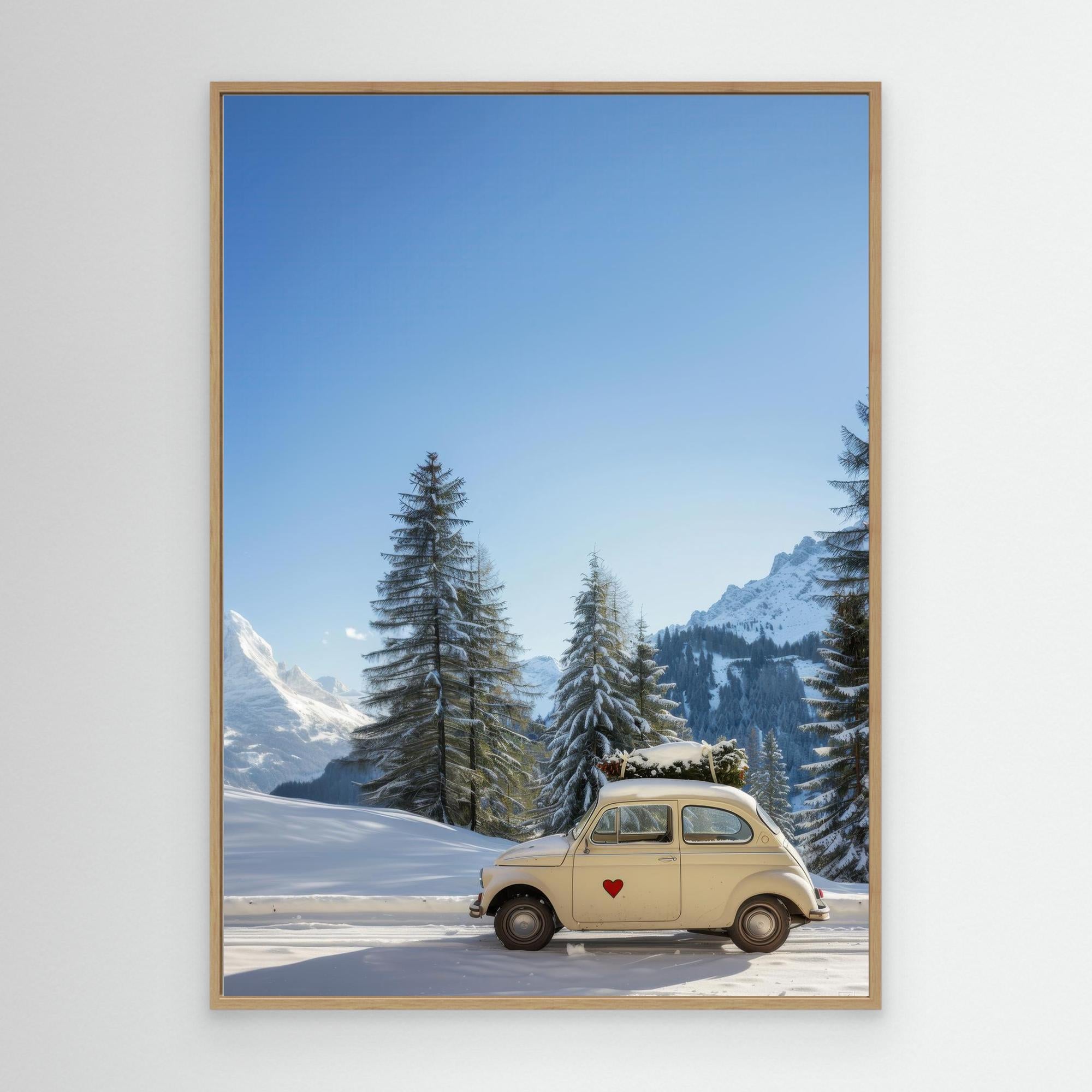 Driving Home for Christmas | Cream Car