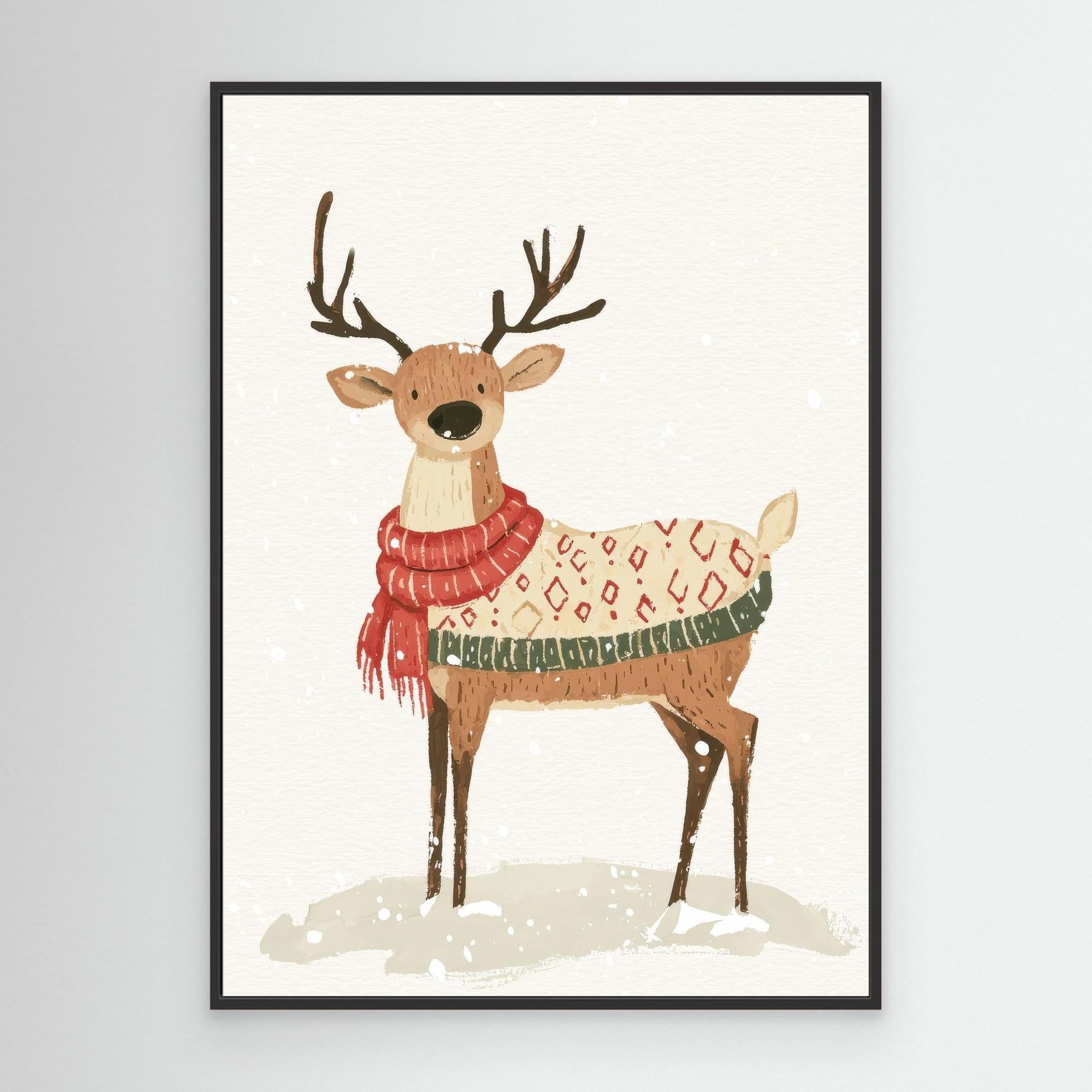 Elke mit rotem Schal