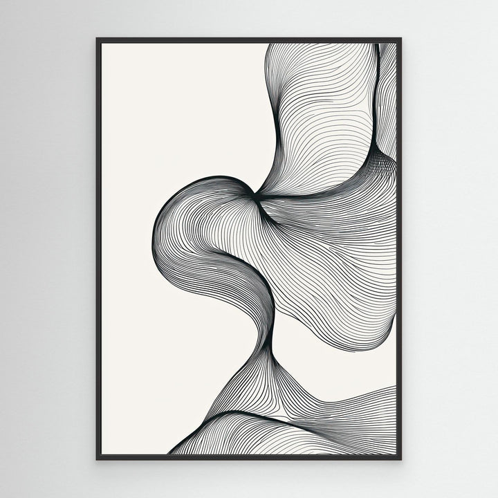 Graphite Waves No. 2