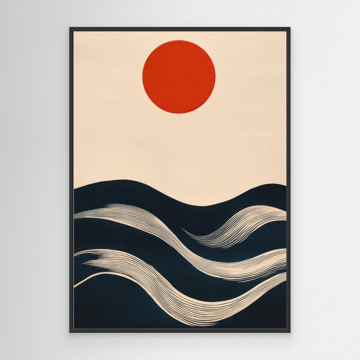 Zen Waves III – Scarlet Calm