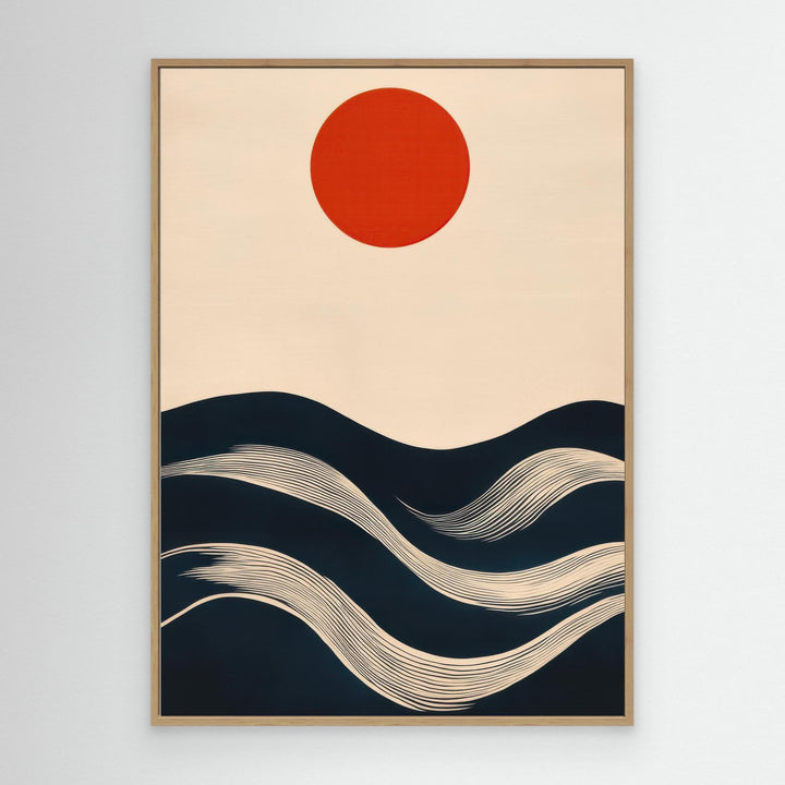 Zen Waves III – Scarlet Calm