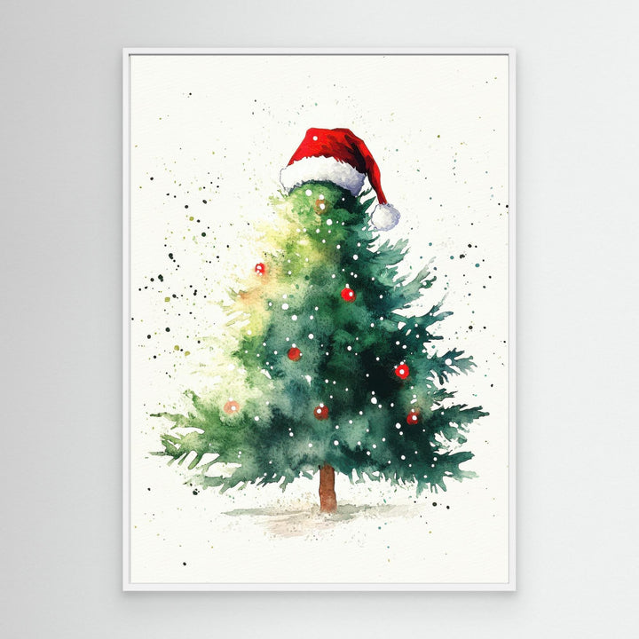 Christmastree with Santa