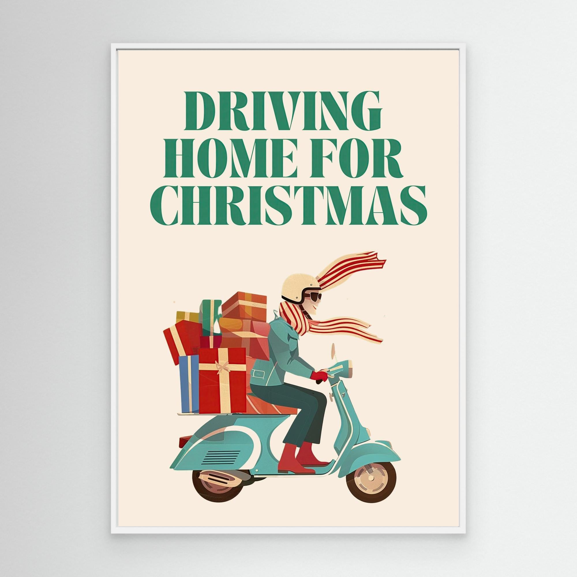 Driving Home for Christmas (Illustration)