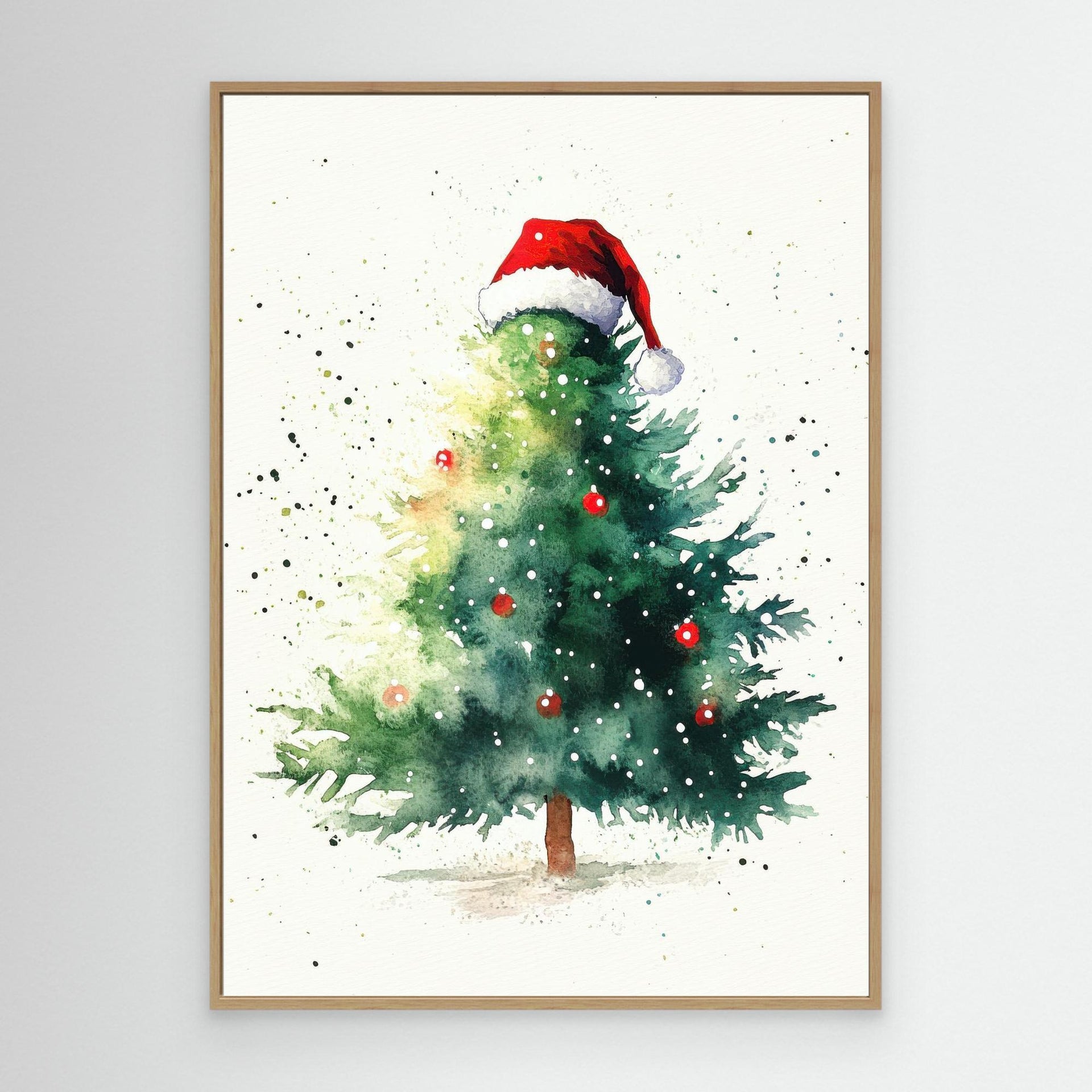 Christmastree with Santa