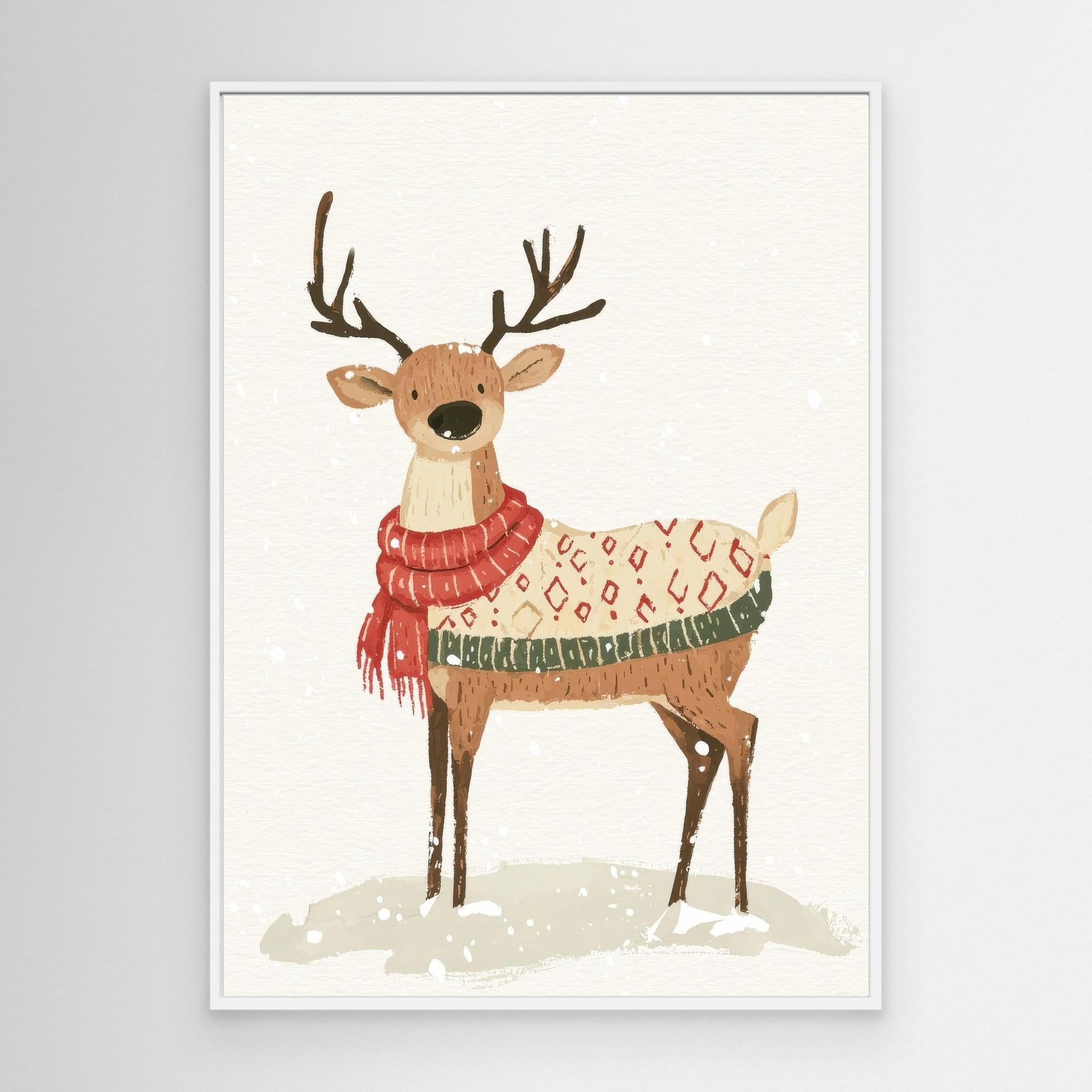 Elke mit rotem Schal