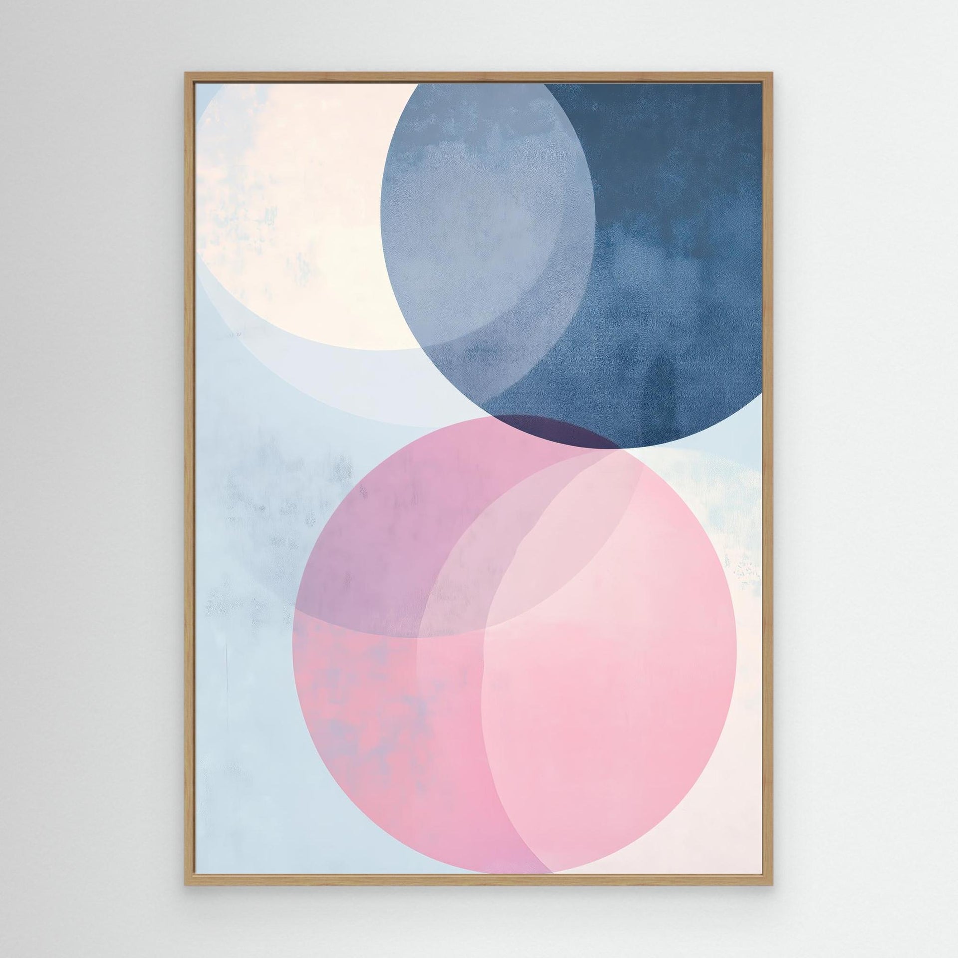 Pastel Overlaps No. 1