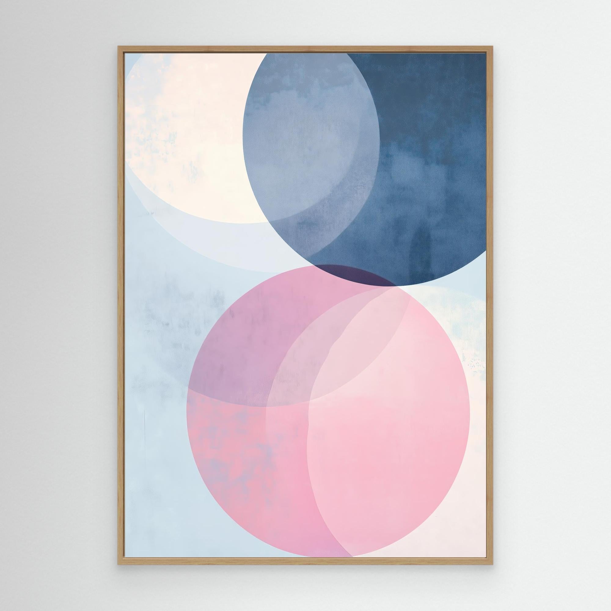 Pastel Overlaps No. 1